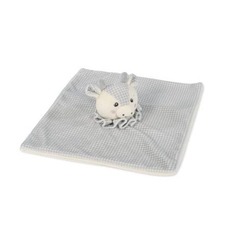 DOUDOU VACA LITTLE BLOOM GRIS