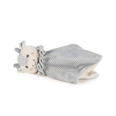DOUDOU VACA LITTLE BLOOM GRIS