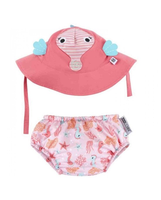 BAÑADOR PAÑAL + GORRO UPF 50+ ZOOCCHINI BAÑADOR PAÑAL + GORRO UPF 50+ ZOOCCHINI
