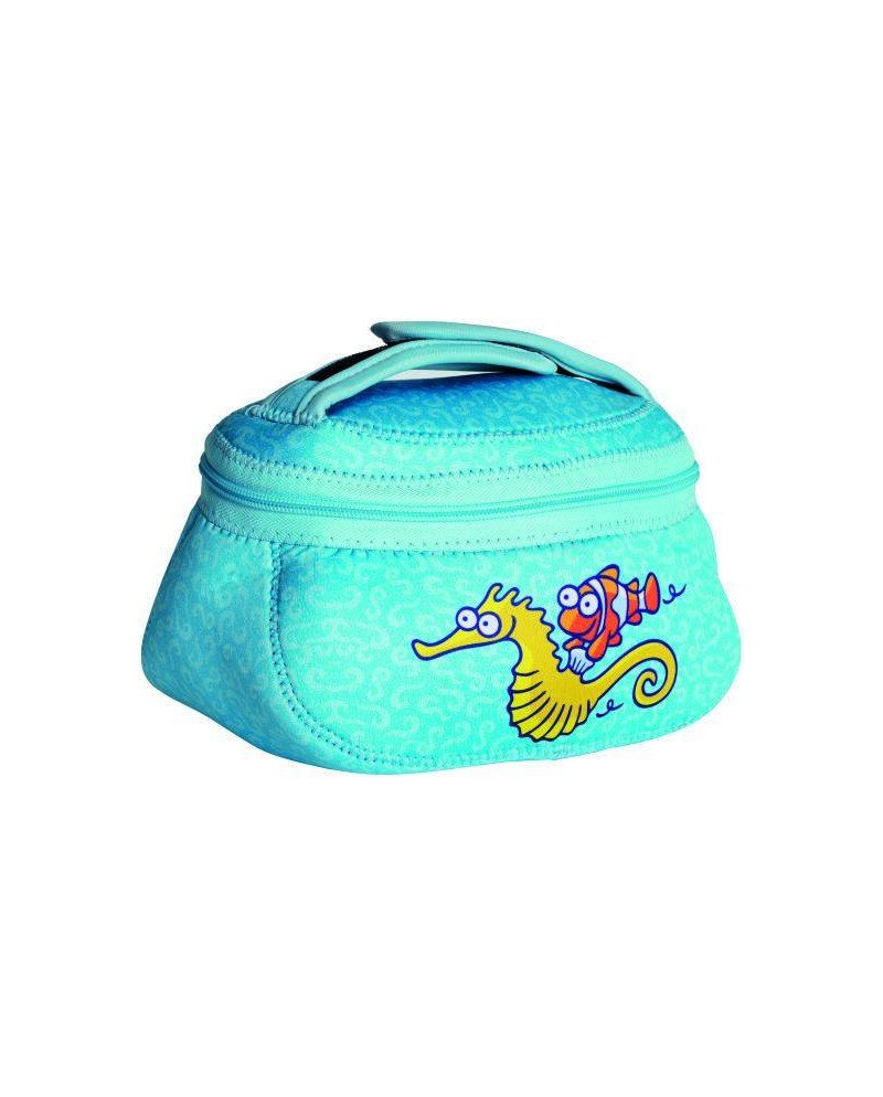 BOLSA NEOPRENO CON 2 TERMOS SOLIDO Y 2 CUCHARAS