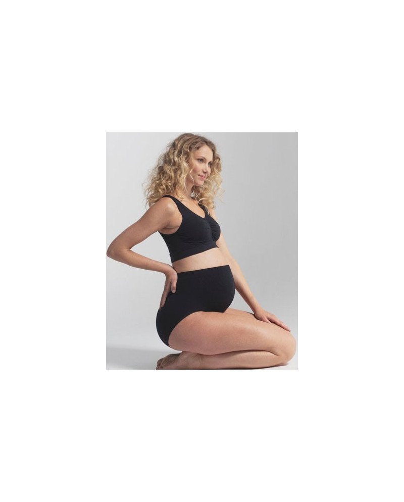 BRAGUITA DE MATERNIDAD SIN COSTURAS CARRIWELL COLOR NEGRO