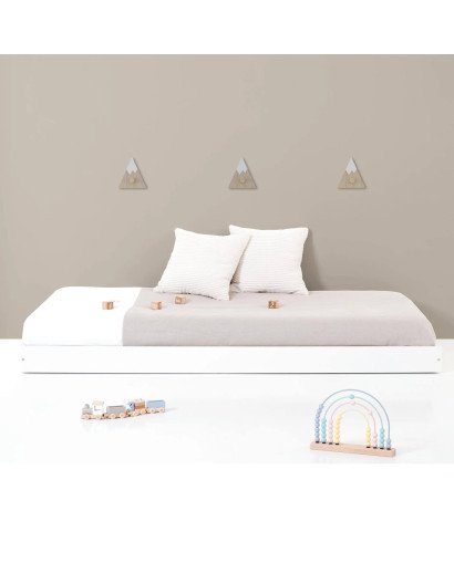CAMA MONTESSORI BAJA 90*190 BIANCA QT660