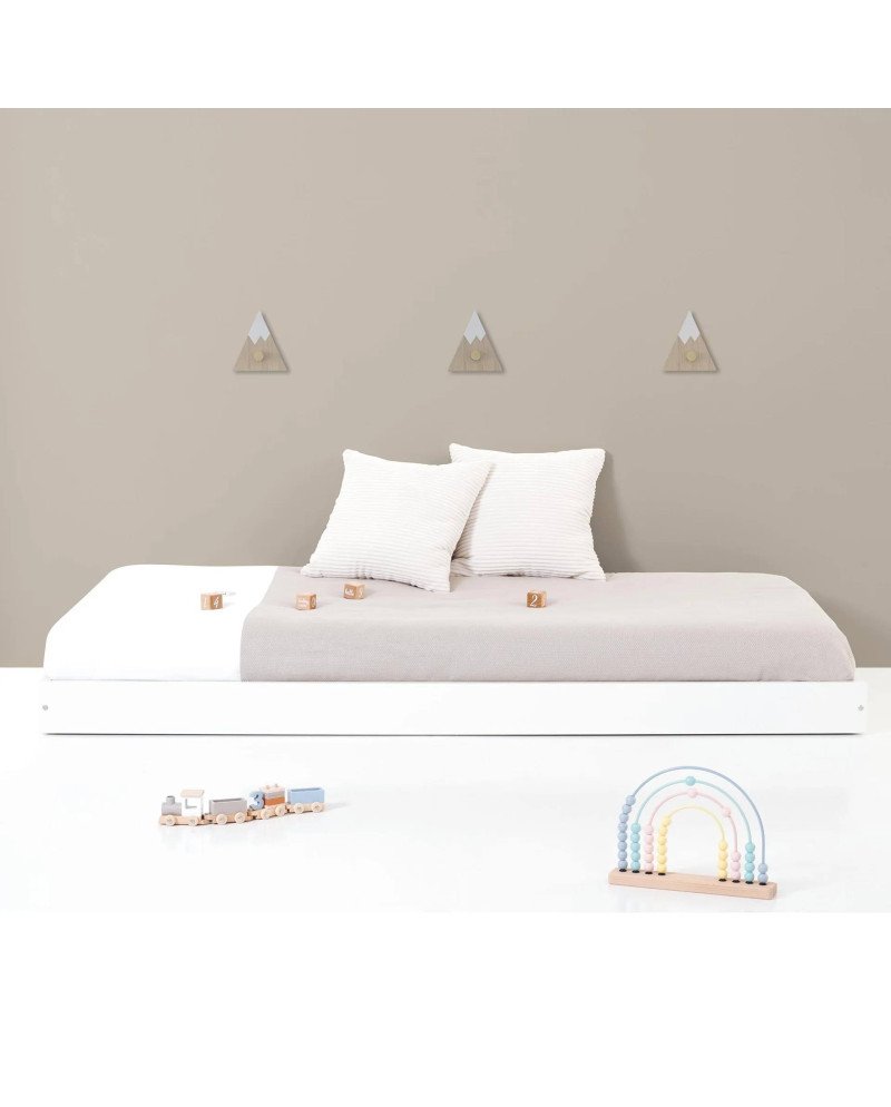 CAMA MONTESSORI BAJA 90*190 BIANCA QT660