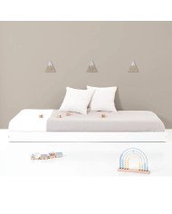 CAMA MONTESSORI BAJA 90*190 BIANCA QT660