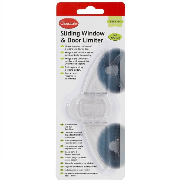 BLOQUEADOR DE VENTANAS Y PUERTAS CLIPPASAFE
