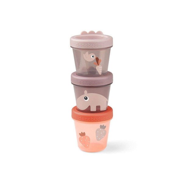 SET 3 BOTES PARA COMIDA 150 ML DONE BY DEER