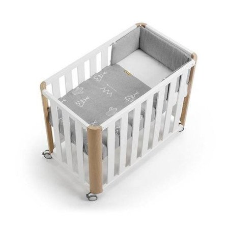 PACK MINICUNA DOCO SLEEPING CON TEXTIL BLANCO NATURAL