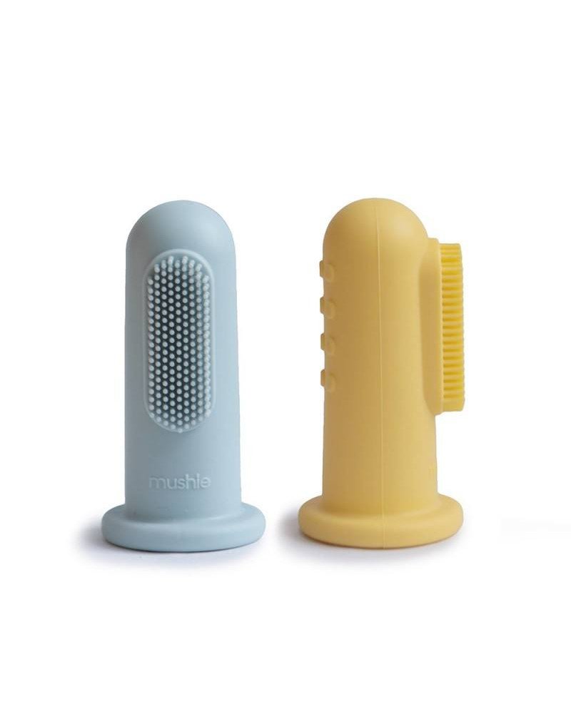 PACK 2 CEPILLOS DIENTES DEDO MUSHIE