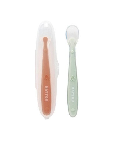 SET 2 CUCHARAS SILICON NATTOU