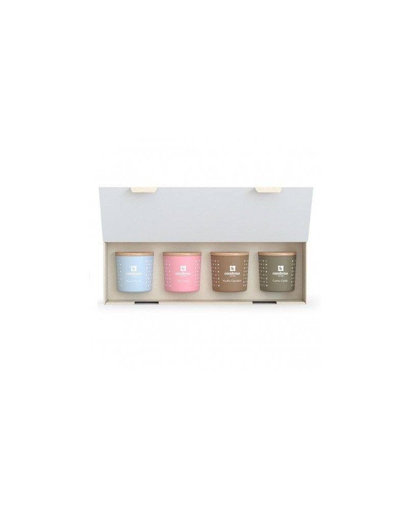 SET 4 VELAS AROMATICAS CAMBRAS