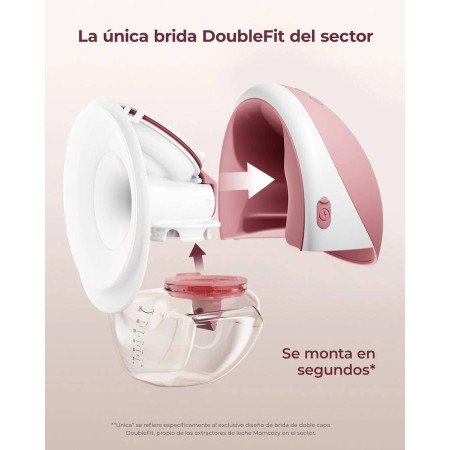 SACALECHES DOBLE PORTATIL M9 GRANATE MOMCOZY