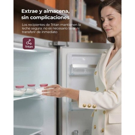 SACALECHES DOBLE PORTATIL M9 GRANATE MOMCOZY