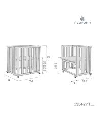 KIT COLECHO MINICUNA CREA PLUS WCO354  ALONDRA