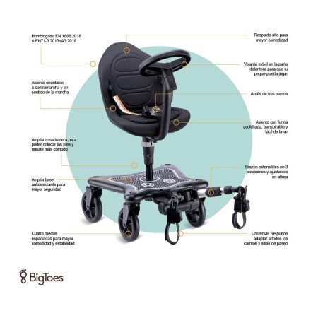 PATIN BIGTOES 360º