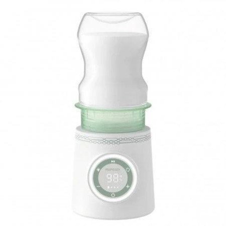 CALENTADOR PORTATIL LECHE MW003 BCO/VERDE