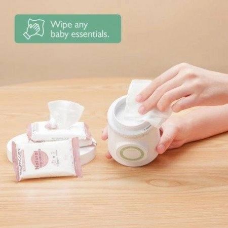 CALENTADOR PORTATIL LECHE MW003 BCO/VERDE