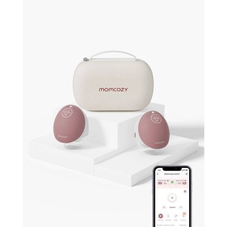 SACALECHES DOBLE PORTATIL M9 GRANATE MOMCOZY
