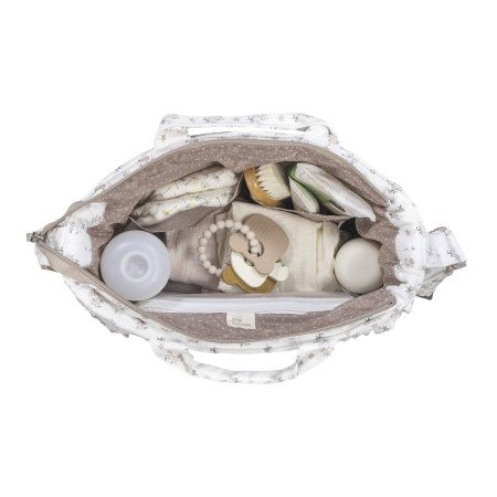 BOLSO CANASTILLA CAMBIADOR BOTTON WALKING MUM