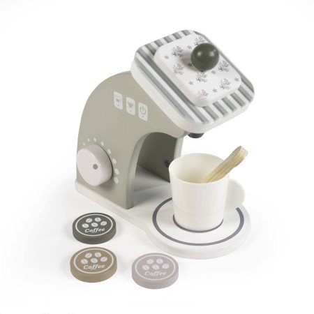 CAFETERA DE MADERA BOTTON WALKING MUM