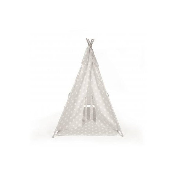 TIPI INFANTIL ESTRELLAS GRIS