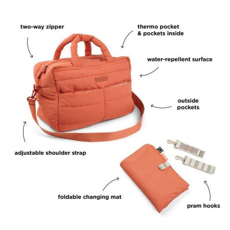 BOLSO CAMBIADOR ACOLCHADO DONE BY DEER