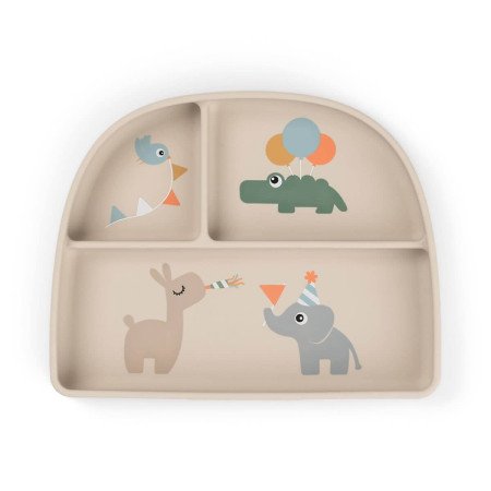 PLATO CON COMPARTIMENTOS STICK&STAY DONE BY DEER