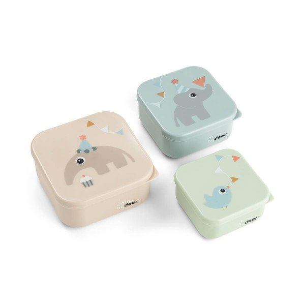 SET DE 3 CAJAS SNACK DONE BY DEER