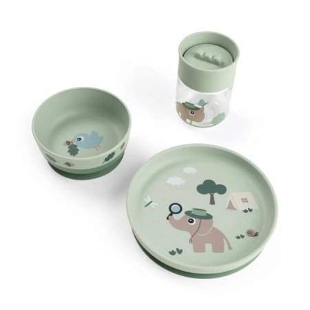 VAJILLA FODDIE CON TAZA GIRATORIA 360º DONE BY DEER