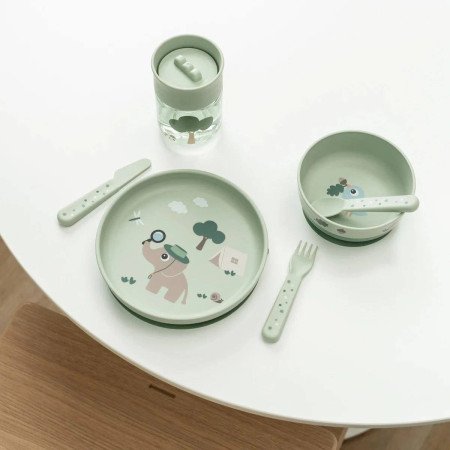 VAJILLA FODDIE CON TAZA GIRATORIA 360º DONE BY DEER