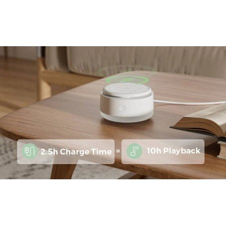 LAMPARA DE RUIDO BLANCO PORTATIL MOMCOZY