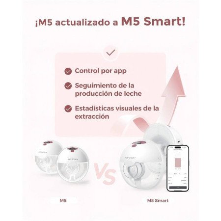 SACALECHES DOBLE PORTATIL M5 SMART MOMCOZY