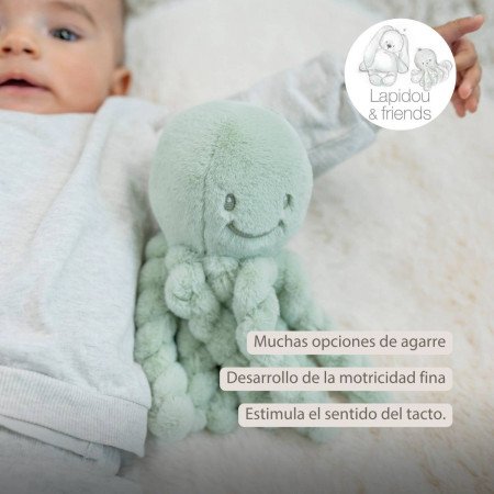 PELUCHE PULPO PELITO NATTOU
