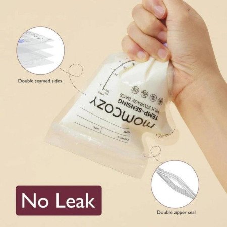 BOLSAS ALMACENAMIENTO LECHE 60 UDS B2 BOQUILLA MOMZOZY