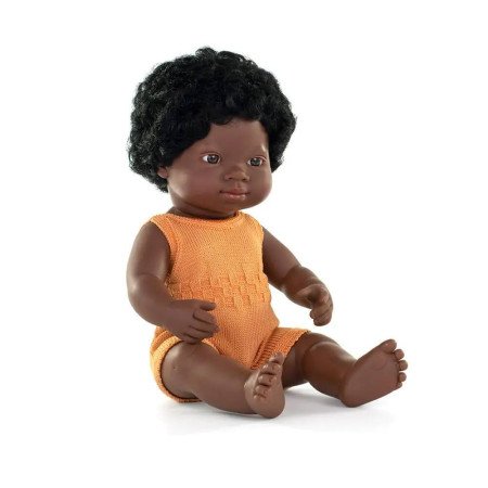 MUÑECA BEBE 38 CM. CON ROPA MINILAND