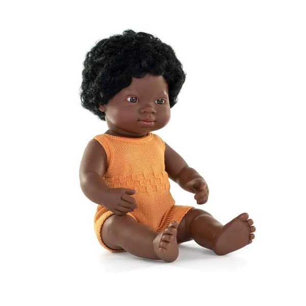 MUÑECA BEBE 38 CM. CON ROPA MINILAND