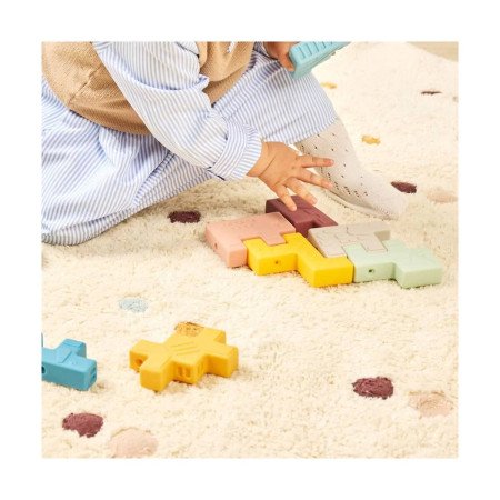 PUZZLE SOFT ANIMAL BLOCKS MINILAND