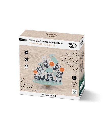 JUEGO DE EQUILIBRIO PANDAS SARO