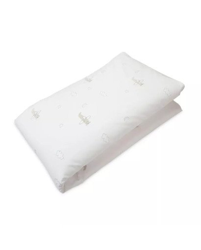 PACK FUNDA NORDICA Y PROTECTOR CUNA 60 LITTLE HOUSE