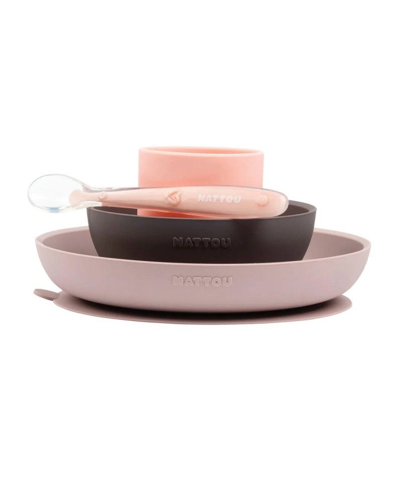 DINNER SET SILICONA NATTOU
