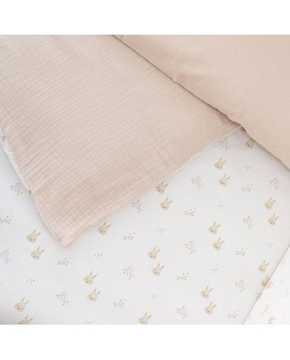 KIT TEXTIL CUNA RABBITS MICUNA