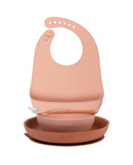 VAJILLA DINNER SET + BABERO SILICONA NATTOU
