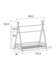 CAMA MONTESSORI HOMMY ALONDRA