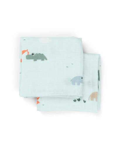 PACK 2 MUSELINAS DONE BY DEER 65 X 65