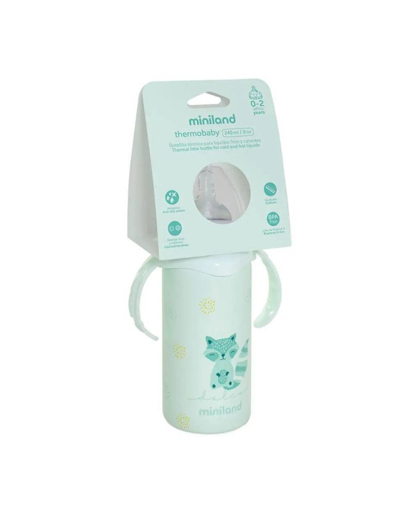 BOTELLITA TERMICA CON TETINA THERMOBABY MINILAND