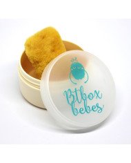 ESPONJA NATURAL FINA DAMA CON CAJA