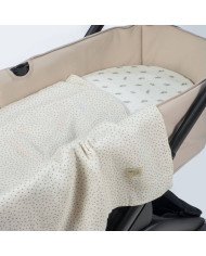 SABANA AJUSTABLE CUCO + MUSELINA WALKING MUM