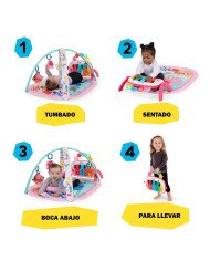 MANTA DE ACTIVIDADES KICKIN TUNES 4 EN 1 BABY EINSTEIN JELLYFISH JAMBOREE