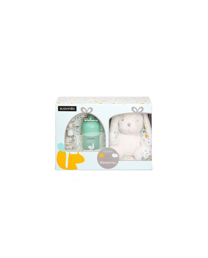SET COLONIA Y PELUCHE SUAVINEX