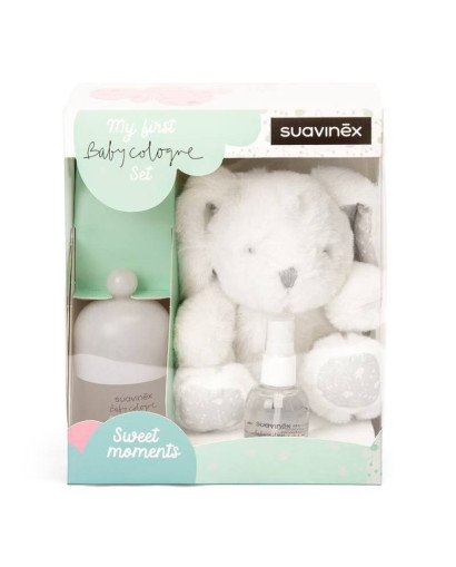 SET COLONIA Y PELUCHE SUAVINEZ