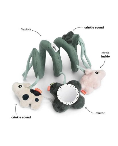 ESPIRAL PELUCHES TINY FARM GREEN DONE BY DEER